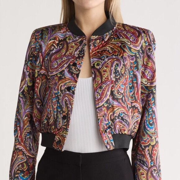 INDUSTRY Jackets & Blazers - Multicolor Paisley Women's Jacket